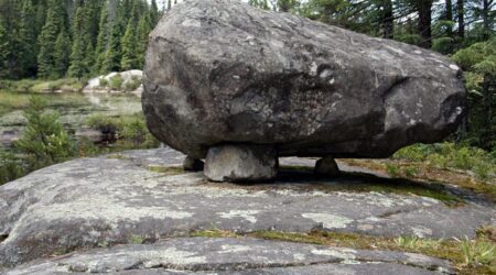 Dolmen Stones in the Boundary Waters