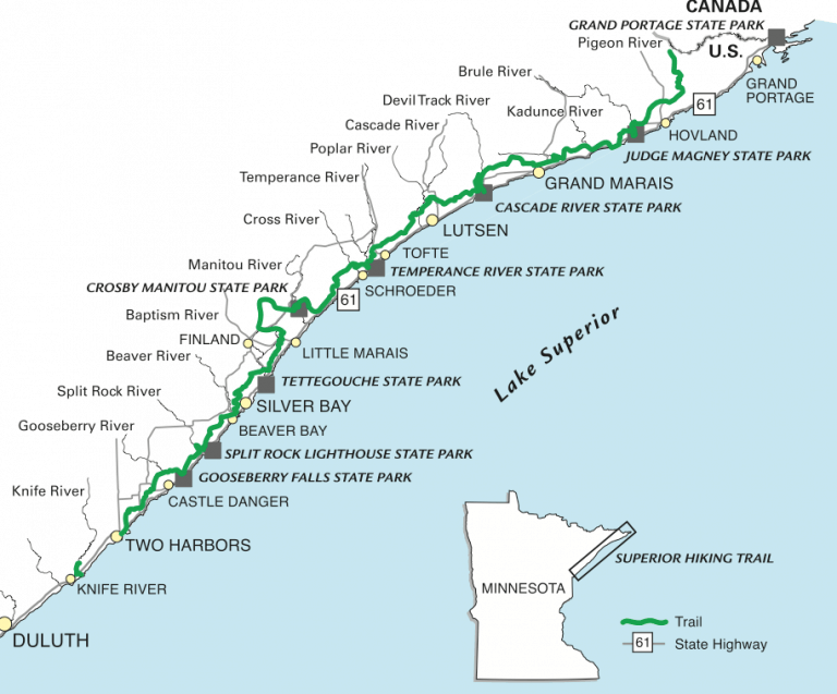 Superior Hiking Trail  Quetico Superior Wilderness News