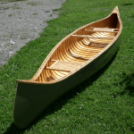 Fletcher “Fancy” 14’ Wood-Canvas Canoe