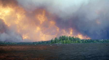 Pagami Creek Fire in the BWCAW