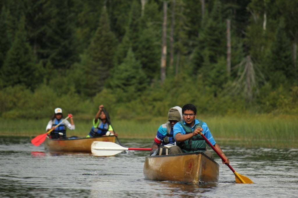 Quetico canoeing (Courtesy Quetico Foundation)