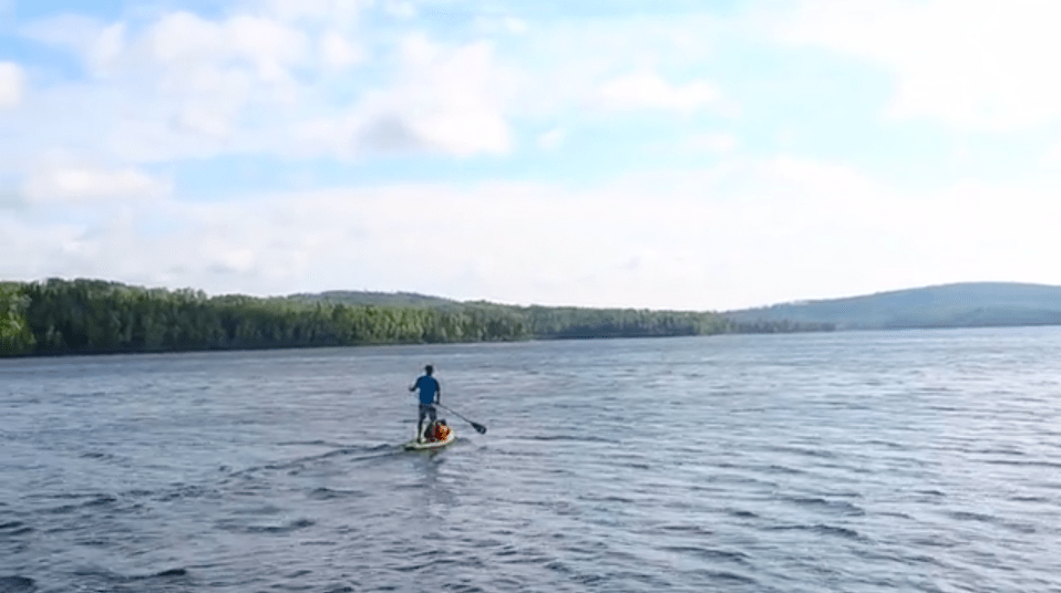 Video: Stand-Up Paddleboarding Through Canoe Country | Quetico Superior ...