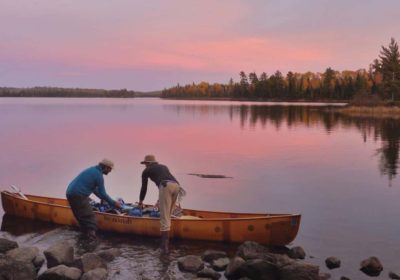 Dave and Amy Freeman began and ended their year in the wilderness on the autumnal equinox, eventually spending 366 days in the Boundary Waters. All photos courtesy Dave and Amy Freeman.