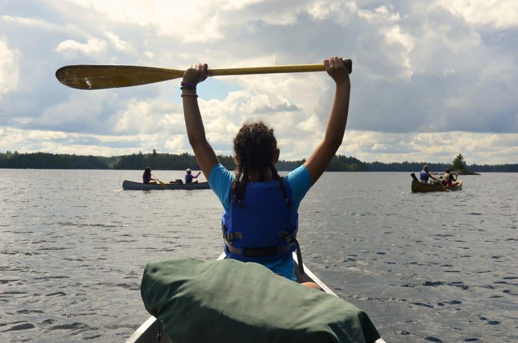A good day on the water. Photo courtesy the YMCA Twin Cities.