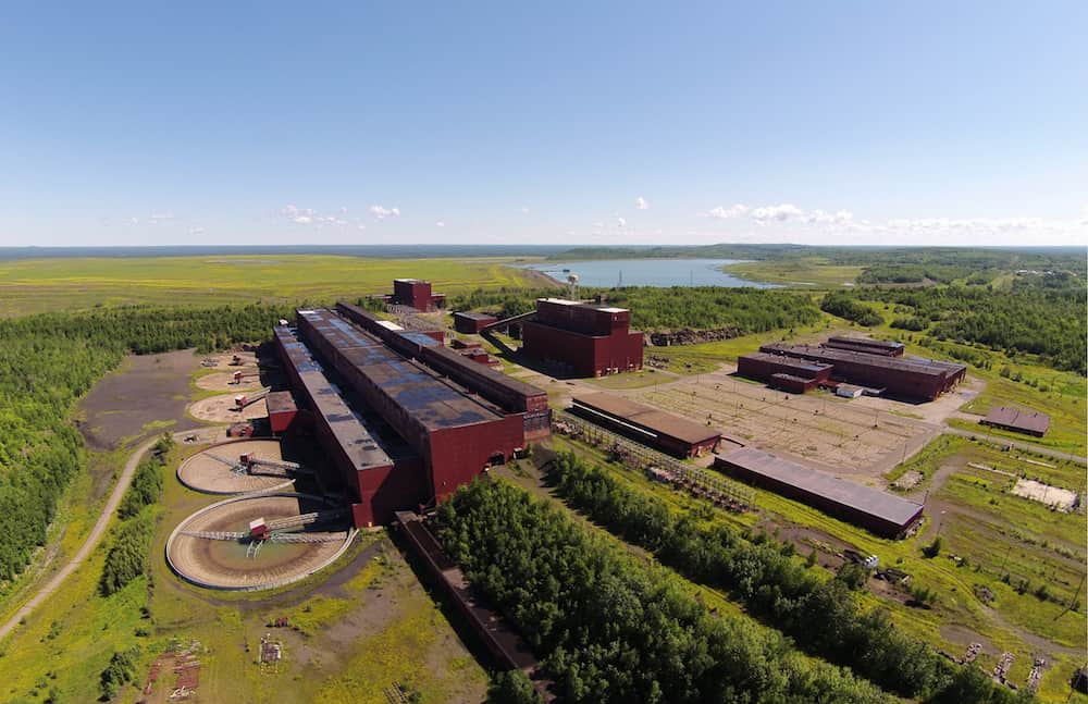PolyMet's proposed processing plant at the former LTV Steel site. (Photo courtesy PolyMet Mining Corp.)