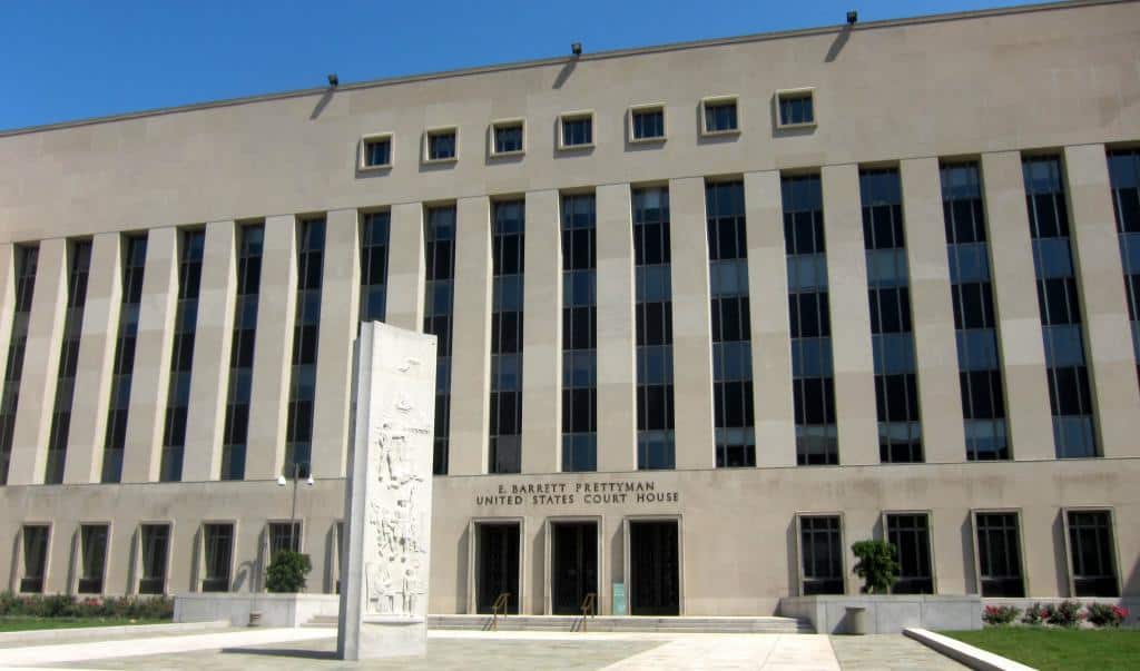 E. Barrett Prettyman U.S. Courthouse, in Washington, D.C., where the cases will be heard. (Photo by AgnosticPreachersKid via Wikimedia)