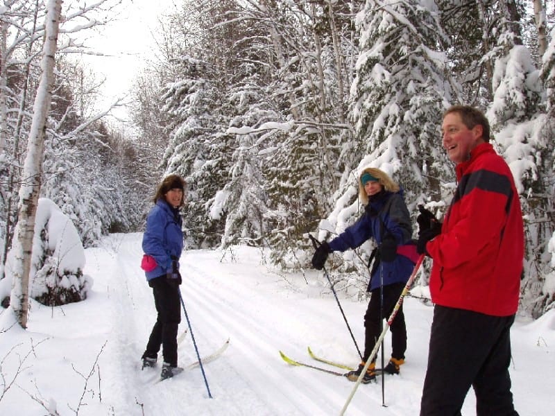 Skiing on the Banadad Trail – Photo by Ted Young courtesy traveltheheart.org