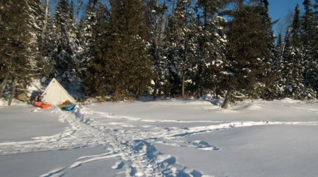 Camping in Quetico-Superior country this winter?
