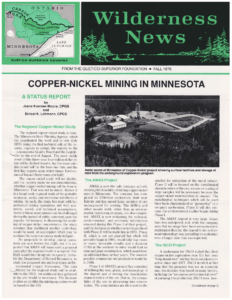 Wilderness News Fall 1979