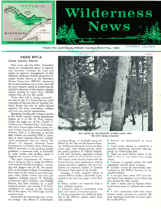 Wilderness News Fall 1968