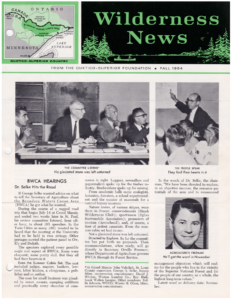 Wilderness News Fall 1964