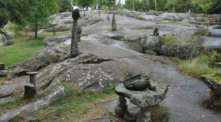 Voyageurs National Park finishes two-year restoration project at historic sculpture garden