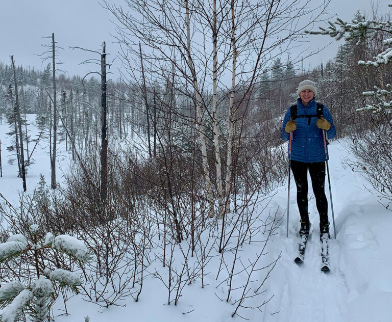 Snowshoes to Hok skis, exploring the Boundary Waters in winter ...