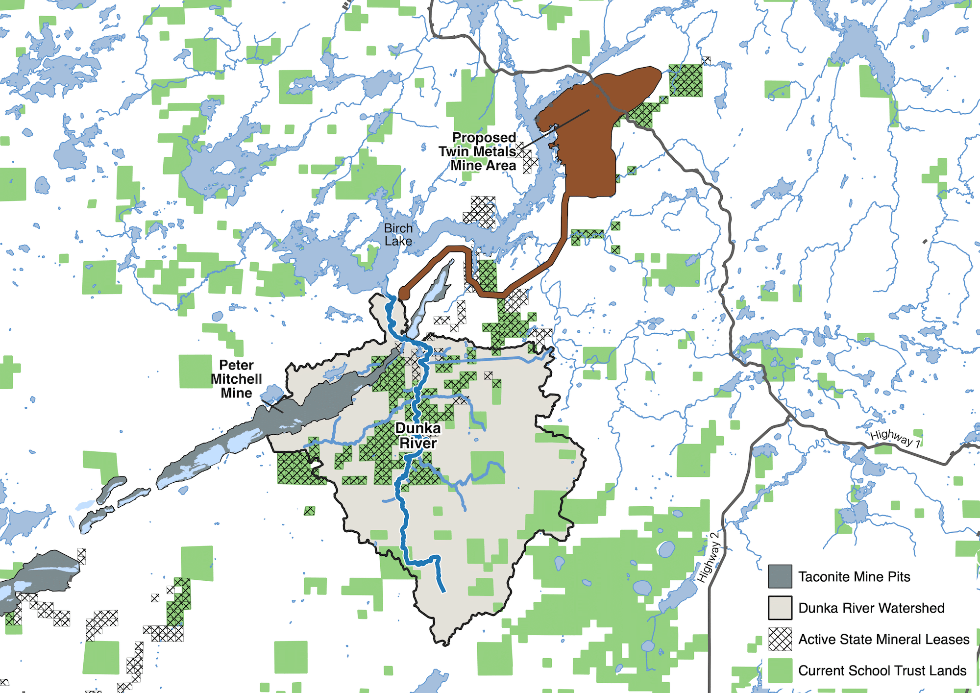 Brook trout found in Dunka River could be threatened by mining pollution