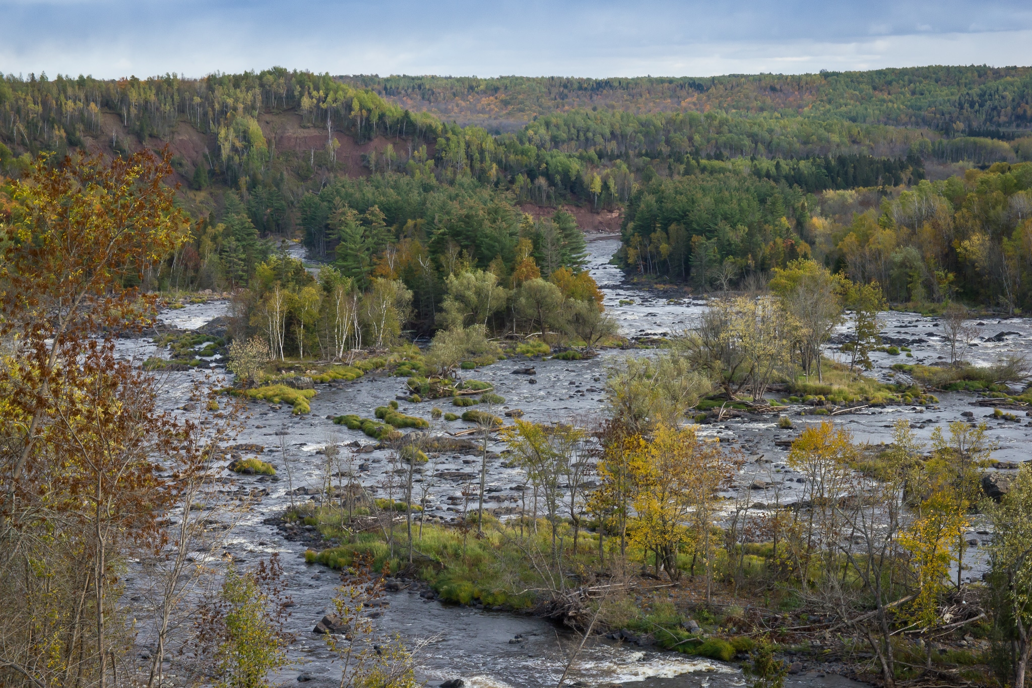 St. Louis River in Jay Cooke State Park. (Brett Whaley/Flickr)