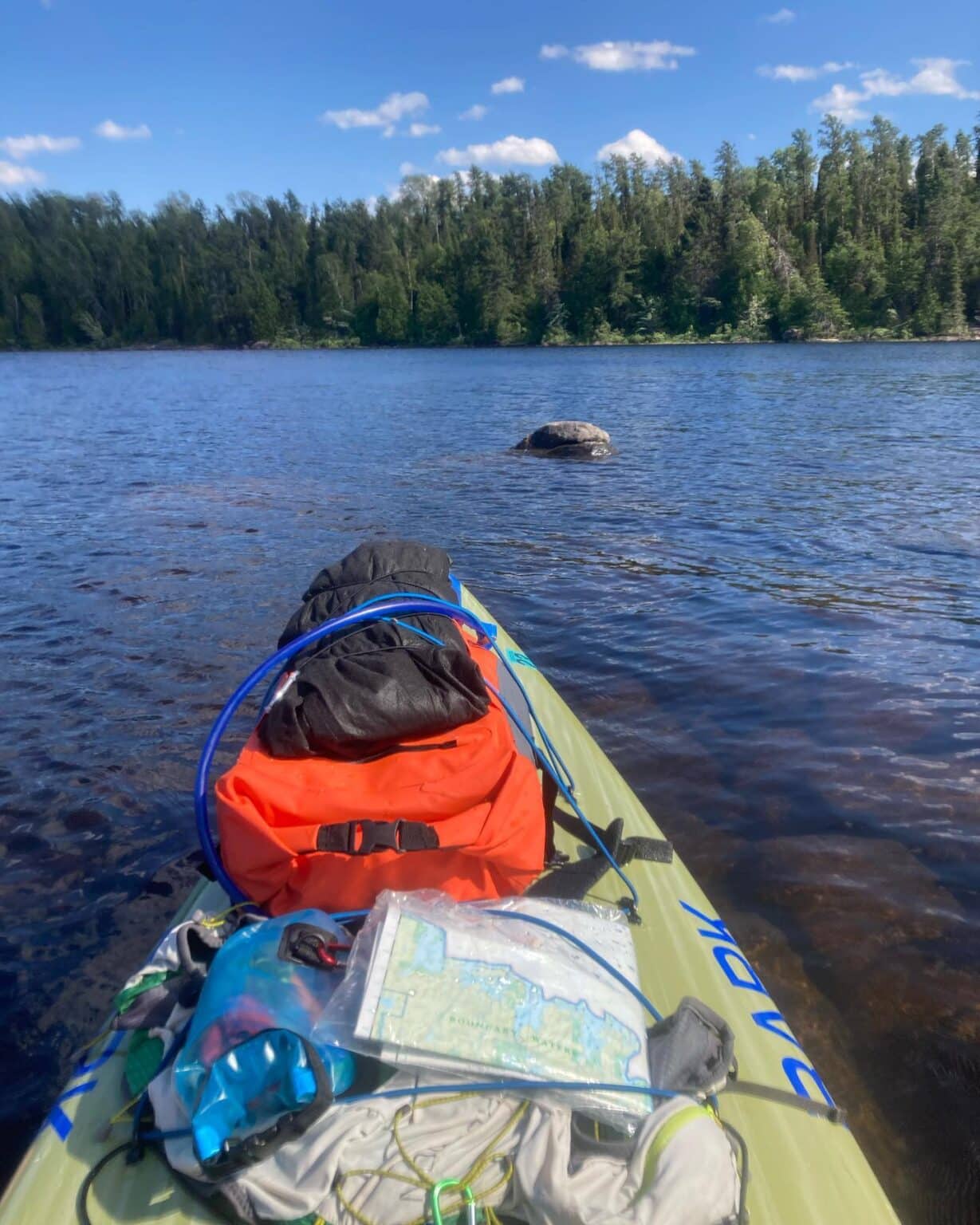 New speed record crossing Boundary Waters by paddleboard