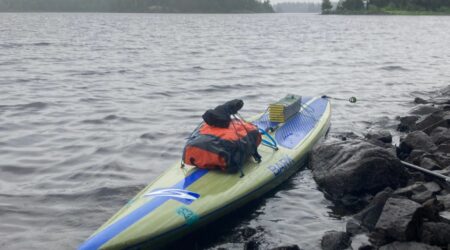 Duluth man sets new speed record crossing Boundary Waters by paddleboard
