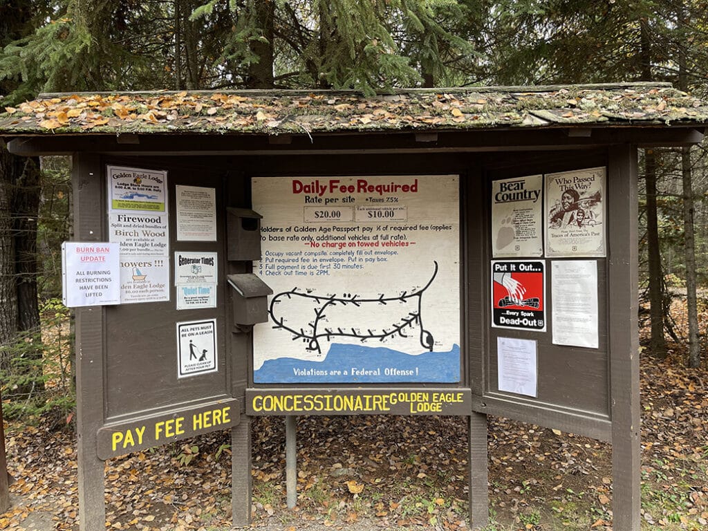 Park information Golden Eagle Lodge Superior National Forest