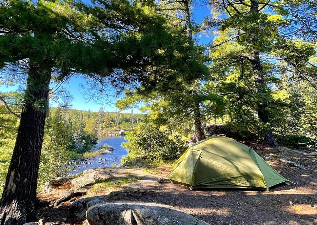 Camping in Superior National Forest