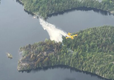 Spice Lake Fire BWCAW Images courtesy USFS