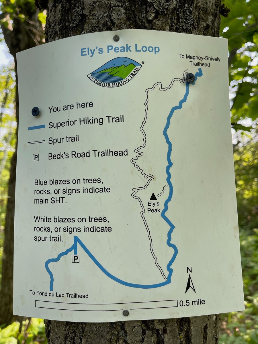 Ely’s Peak an SHT loop hike perfect for any season