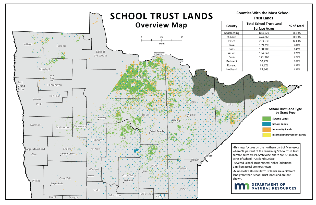 USFS to purchase 80,000 acres from the DNR within the BWCAW