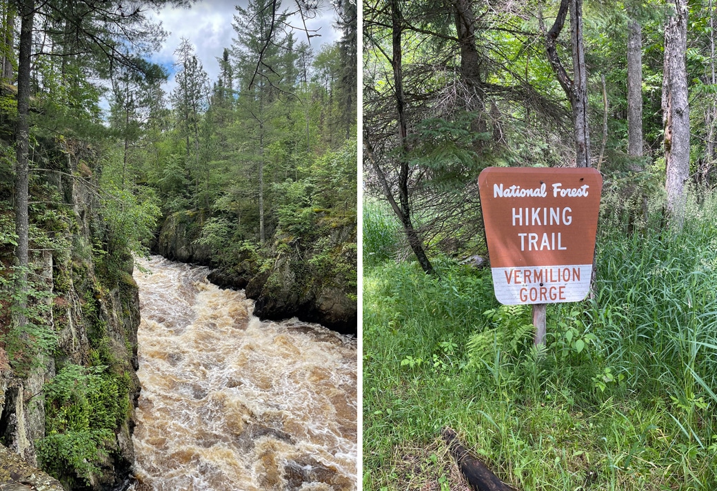 Hiking the Vermilion Gorge Trail