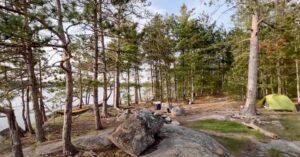 Beautiful BWCA campsite