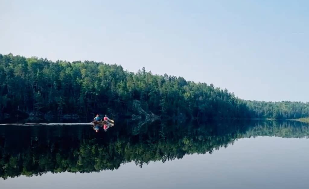 Paddling BWCAW Tin Can Mike Lake