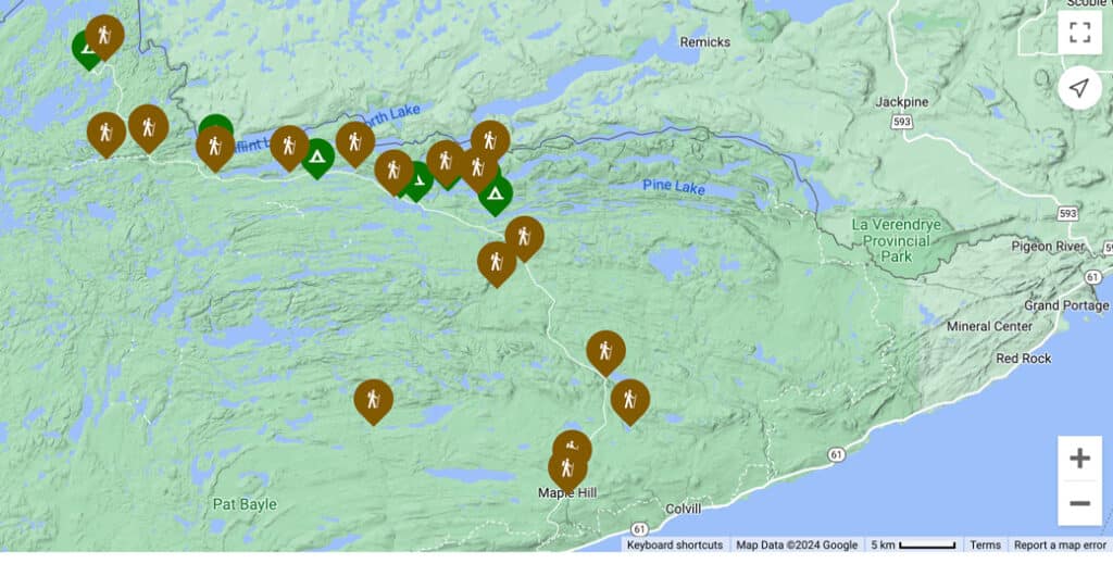 Gunflint Trail Map