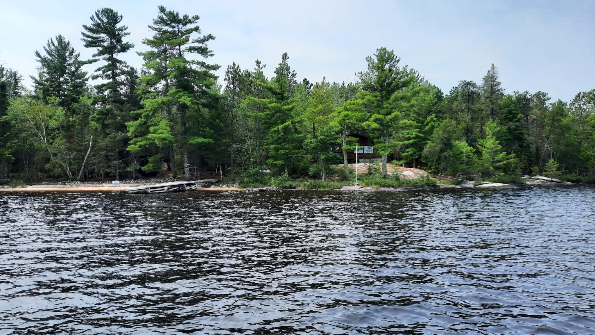 Voyageurs Park Expansion, private island acquired