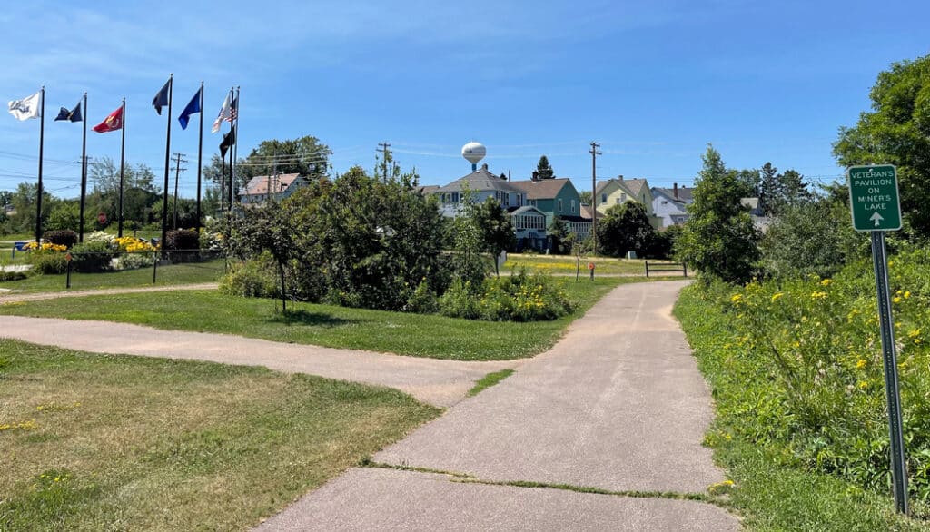 Mesabi trail in Ely MN