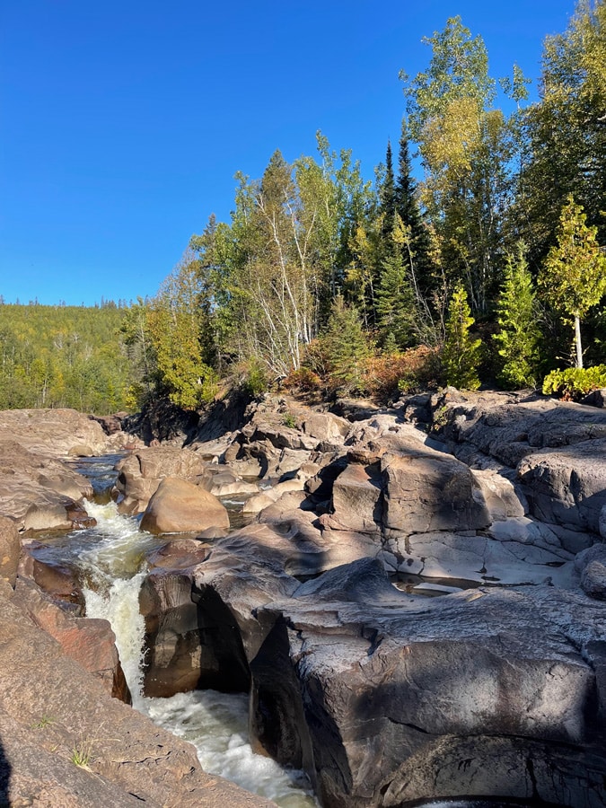 Temperance River waterfall