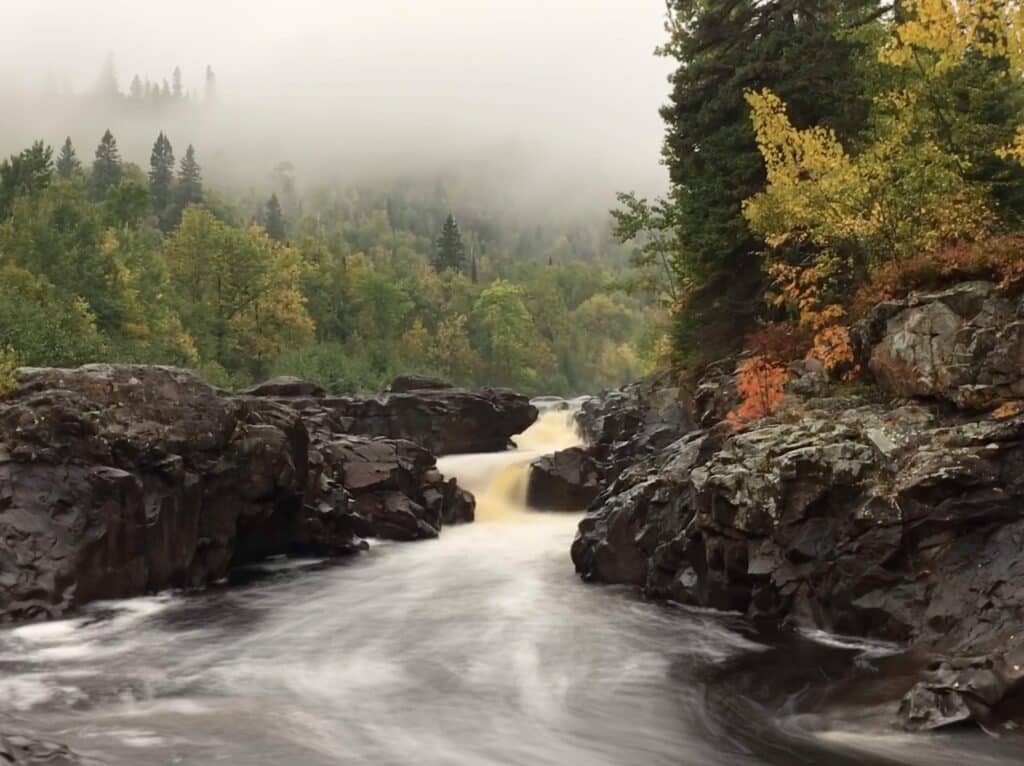 Temperance River waterfall