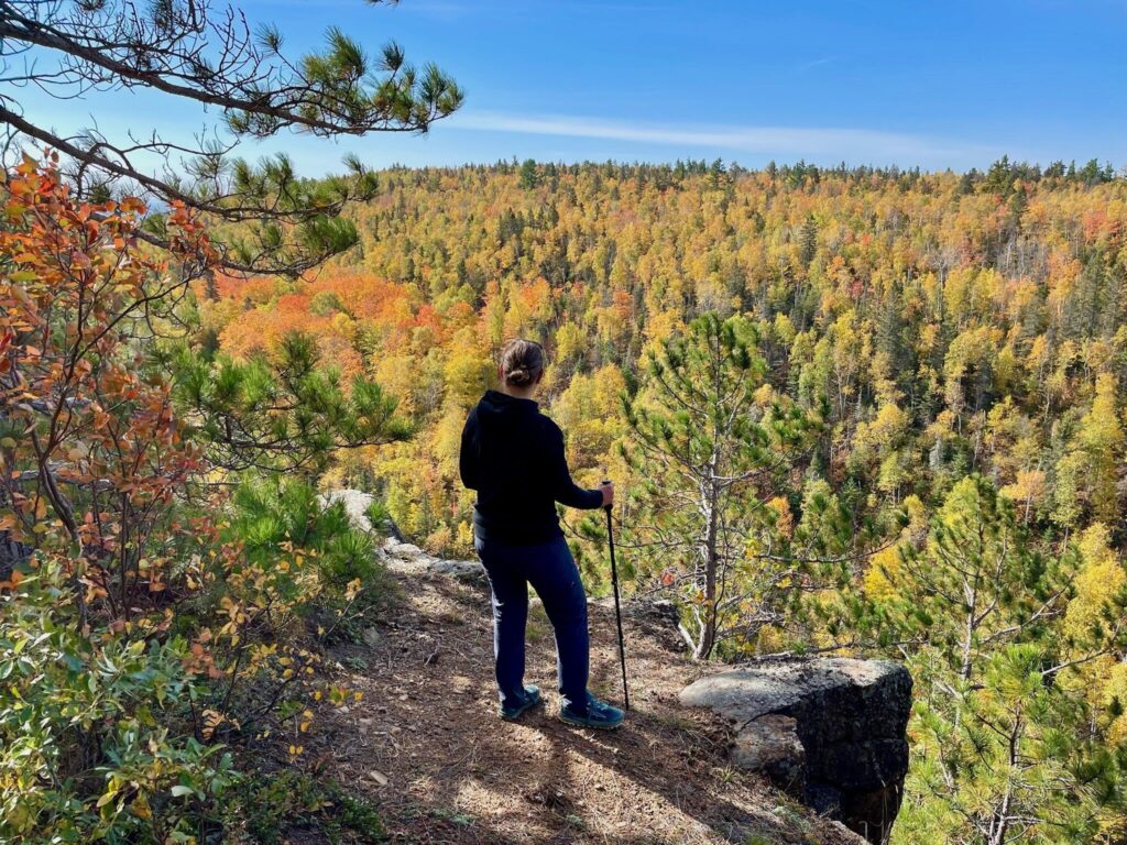 Cove Point Hiking Trail Loop near Beaver Bay