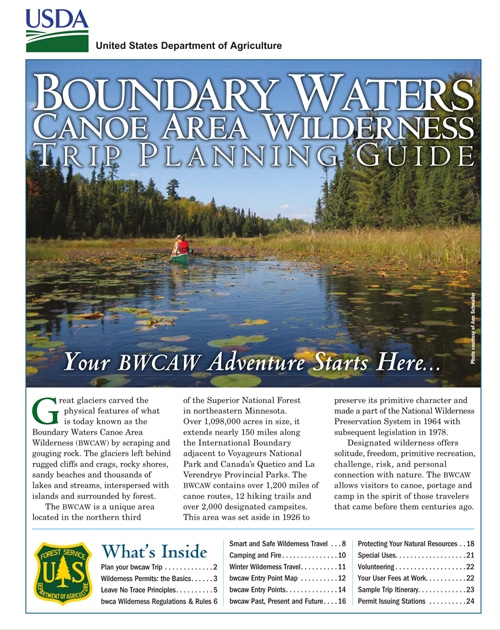 BWCA Canoe Trip Planning Guide