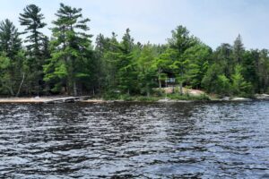 Voyageurs Park Expansion, private island acquired