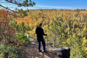 Cove Point Hiking Trail Loop near Beaver Bay